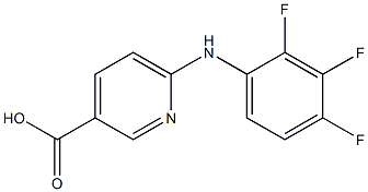  6-[(2,3,4-trifluorophenyl)amino]pyridine-3-carboxylic acid