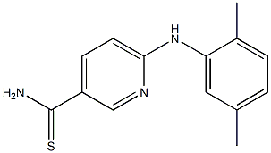  6-[(2,5-dimethylphenyl)amino]pyridine-3-carbothioamide