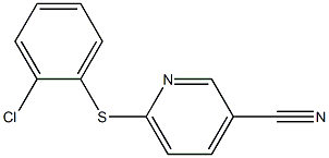 6-[(2-chlorophenyl)sulfanyl]pyridine-3-carbonitrile