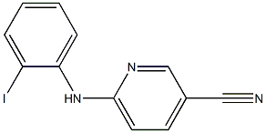 6-[(2-iodophenyl)amino]pyridine-3-carbonitrile