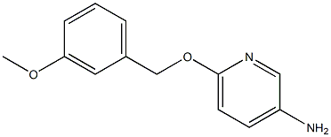  6-[(3-methoxybenzyl)oxy]pyridin-3-amine