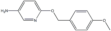 6-[(4-methoxyphenyl)methoxy]pyridin-3-amine Structure