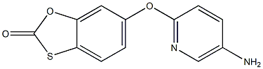 6-[(5-aminopyridin-2-yl)oxy]-2H-1,3-benzoxathiol-2-one