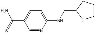  6-[(tetrahydrofuran-2-ylmethyl)amino]pyridine-3-carbothioamide