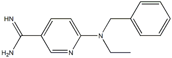 6-[benzyl(ethyl)amino]pyridine-3-carboximidamide