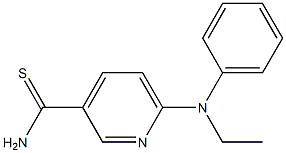 6-[ethyl(phenyl)amino]pyridine-3-carbothioamide|