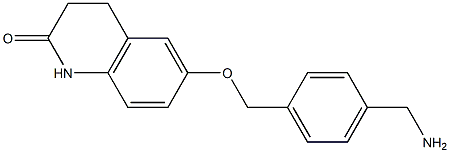 6-{[4-(aminomethyl)benzyl]oxy}-3,4-dihydroquinolin-2(1H)-one