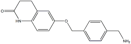  6-{[4-(aminomethyl)benzyl]oxy}-3,4-dihydroquinolin-2(1H)-one