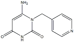 6-amino-1-(pyridin-4-ylmethyl)-1,2,3,4-tetrahydropyrimidine-2,4-dione|