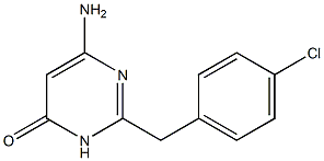 6-amino-2-[(4-chlorophenyl)methyl]-3,4-dihydropyrimidin-4-one