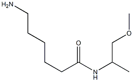 6-amino-N-(2-methoxy-1-methylethyl)hexanamide 结构式