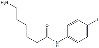 6-amino-N-(4-iodophenyl)hexanamide Structure