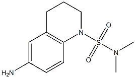 6-amino-N,N-dimethyl-1,2,3,4-tetrahydroquinoline-1-sulfonamide Structure