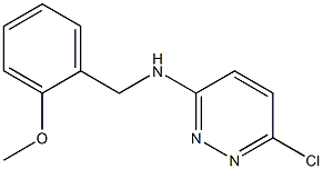 6-chloro-N-[(2-methoxyphenyl)methyl]pyridazin-3-amine Structure