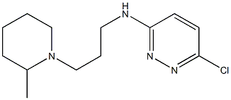 6-chloro-N-[3-(2-methylpiperidin-1-yl)propyl]pyridazin-3-amine