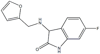 6-fluoro-3-[(2-furylmethyl)amino]-1,3-dihydro-2H-indol-2-one