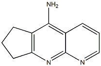 6H,7H,8H-cyclopenta[b]1,8-naphthyridin-5-amine 结构式