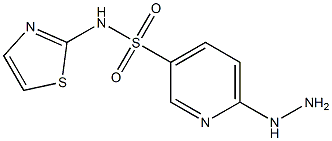 6-hydrazinyl-N-(1,3-thiazol-2-yl)pyridine-3-sulfonamide