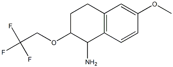 6-methoxy-2-(2,2,2-trifluoroethoxy)-1,2,3,4-tetrahydronaphthalen-1-amine