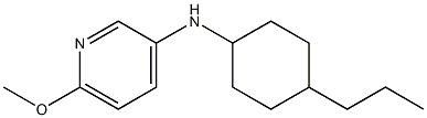 6-methoxy-N-(4-propylcyclohexyl)pyridin-3-amine