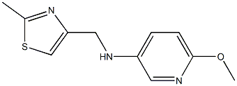 6-methoxy-N-[(2-methyl-1,3-thiazol-4-yl)methyl]pyridin-3-amine