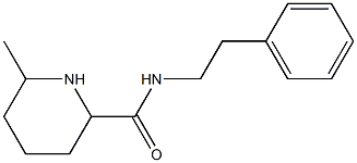 6-methyl-N-(2-phenylethyl)piperidine-2-carboxamide