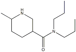 6-methyl-N,N-dipropylpiperidine-3-carboxamide|