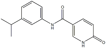 6-oxo-N-[3-(propan-2-yl)phenyl]-1,6-dihydropyridine-3-carboxamide