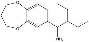 7-(1-amino-2-ethylbutyl)-3,4-dihydro-2H-1,5-benzodioxepine