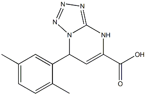 7-(2,5-dimethylphenyl)-4,7-dihydrotetrazolo[1,5-a]pyrimidine-5-carboxylic acid