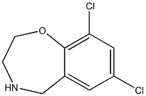 7,9-dichloro-2,3,4,5-tetrahydro-1,4-benzoxazepine Structure