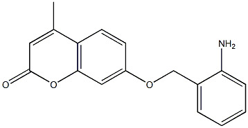 7-[(2-aminophenyl)methoxy]-4-methyl-2H-chromen-2-one