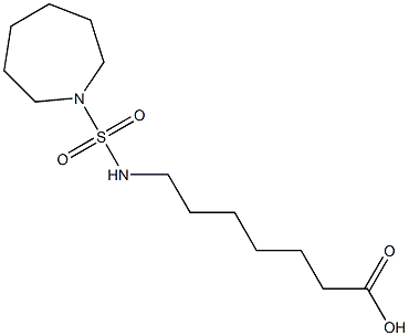 7-[(azepane-1-sulfonyl)amino]heptanoic acid
