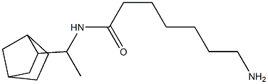 7-amino-N-(1-bicyclo[2.2.1]hept-2-ylethyl)heptanamide Struktur