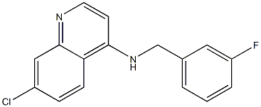 7-chloro-N-[(3-fluorophenyl)methyl]quinolin-4-amine