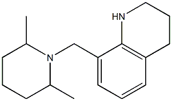  8-[(2,6-dimethylpiperidin-1-yl)methyl]-1,2,3,4-tetrahydroquinoline