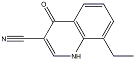  8-ethyl-4-oxo-1,4-dihydroquinoline-3-carbonitrile