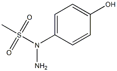 amino-N-(4-hydroxyphenyl)-N-methylsulfonamide Structure