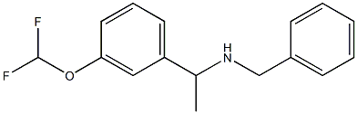 benzyl({1-[3-(difluoromethoxy)phenyl]ethyl})amine