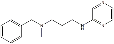 benzyl(methyl)[3-(pyrazin-2-ylamino)propyl]amine Structure