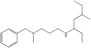 benzyl(methyl){3-[(5-methylheptan-3-yl)amino]propyl}amine Struktur