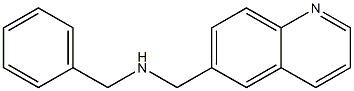 benzyl(quinolin-6-ylmethyl)amine Struktur
