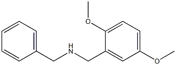 benzyl[(2,5-dimethoxyphenyl)methyl]amine,,结构式