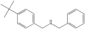 benzyl[(4-tert-butylphenyl)methyl]amine Struktur