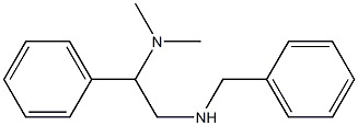 benzyl[2-(dimethylamino)-2-phenylethyl]amine Struktur