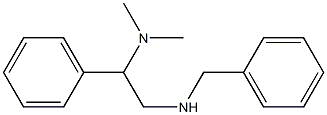 benzyl[2-(dimethylamino)-2-phenylethyl]amine Structure