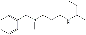 benzyl[3-(butan-2-ylamino)propyl]methylamine Struktur