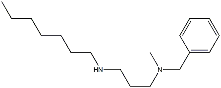 benzyl[3-(heptylamino)propyl]methylamine Struktur