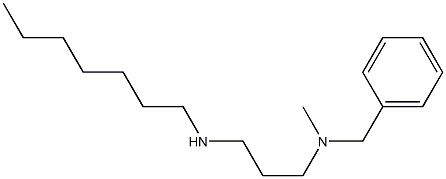 benzyl[3-(heptylamino)propyl]methylamine Structure