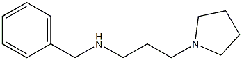 benzyl[3-(pyrrolidin-1-yl)propyl]amine Struktur